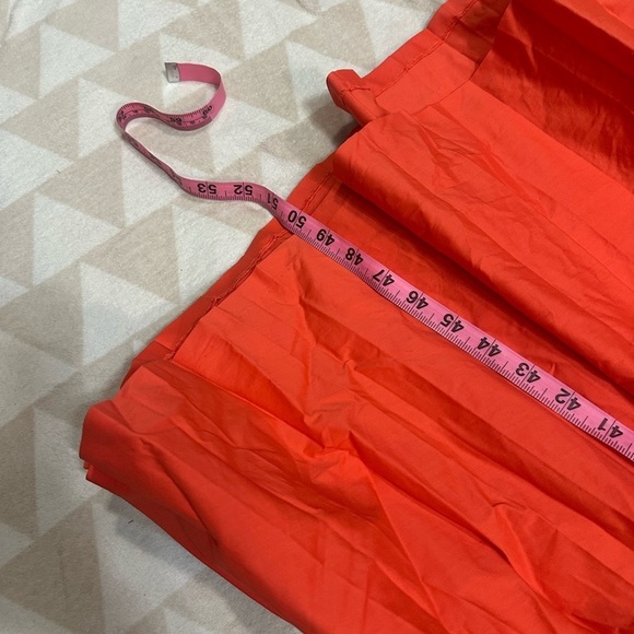 Tanya Taylor Carissa dress flame orange - Picture 7 of 8